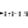 Полотенцедержатель WASSERKRAFT BERKEL K-6860