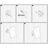 Зеркало косметическое WASSERKRAFT K-1001BLACK
